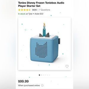 Brand New TONIES *Frozen edition!!